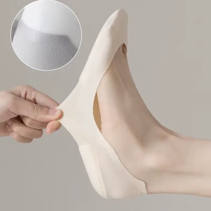 Chaussettes invisibles antidérapantes pour femmes