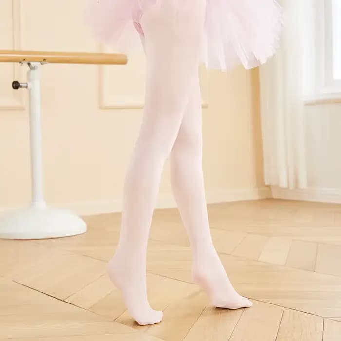 Collants de ballet élastiques pour filles, collants de danse pour tout-petits, leggings de ballet à pieds, collants de gymnastique, 60D