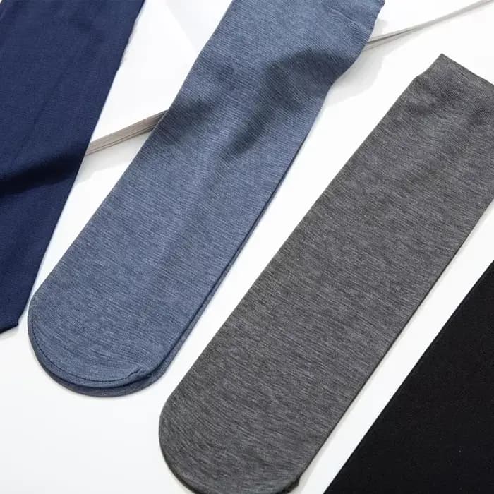 Chaussettes d'Été en Fibre de Bambou pour Homme