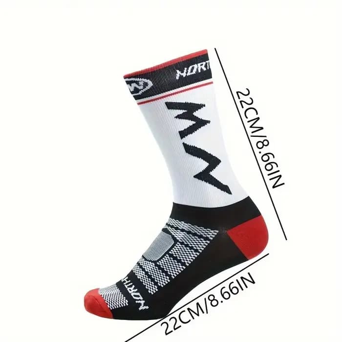 1/5 paires de chaussettes athlétiques respirantes de haute qualité pour la course à pied