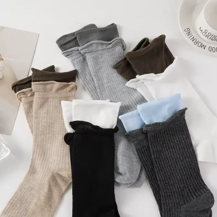 Faux Chaussettes Respirantes en Coton pour Femme