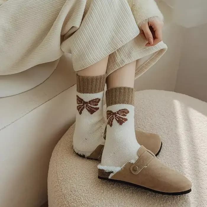 4 paires de chaussettes en cachemire pour femmes