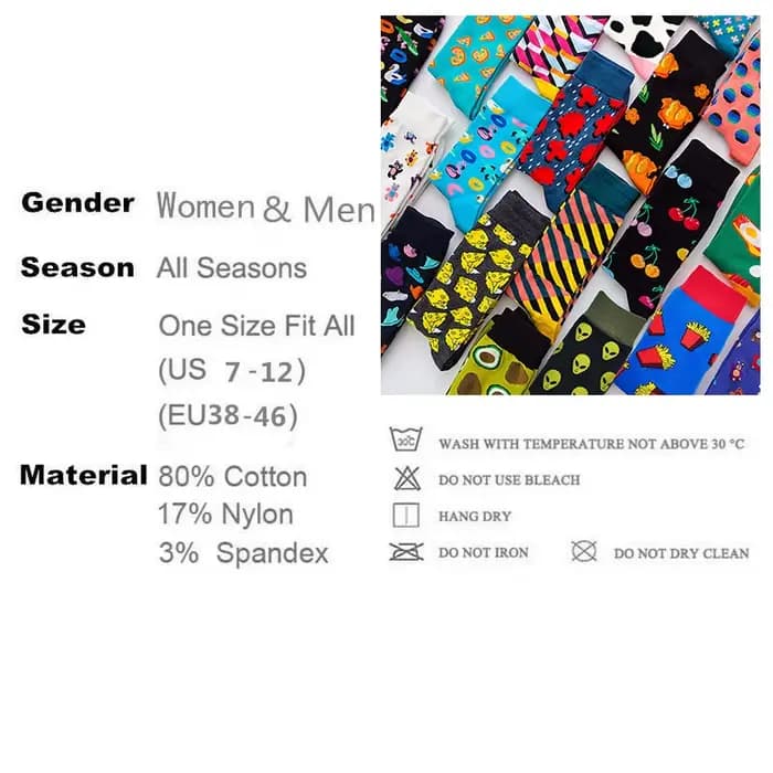 Tendance offre spéciale hommes chaussettes décontracté Gentleman drôle haute qualité couleur Puzzle heureux