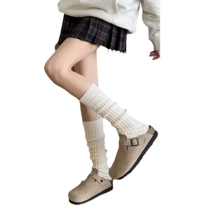 Chaussettes mi-mollet mi-longues pour femmes