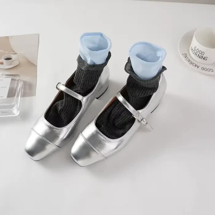 Faux Chaussettes Respirantes en Coton pour Femme
