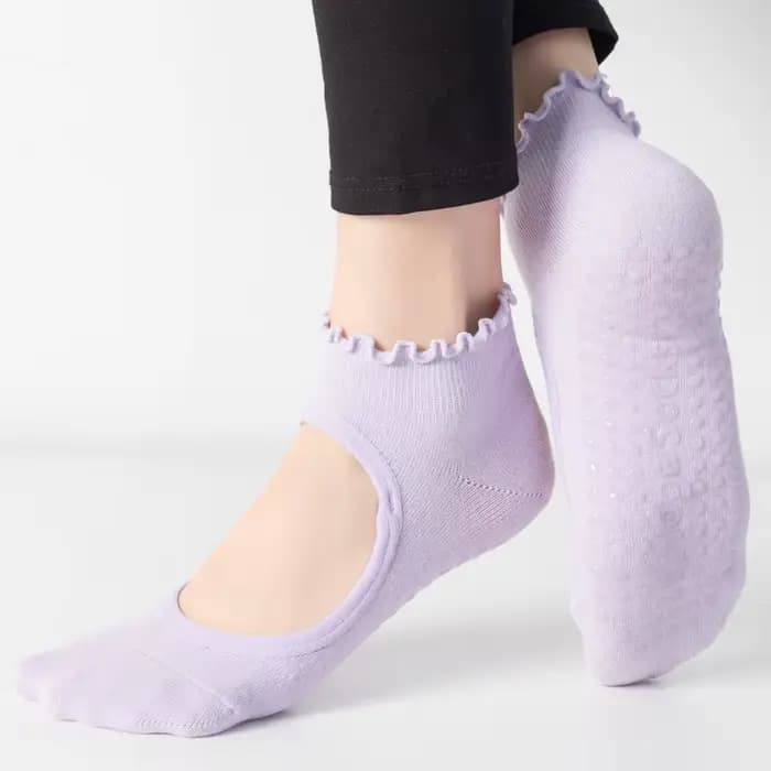 Chaussettes de Yoga en coton pour femmes