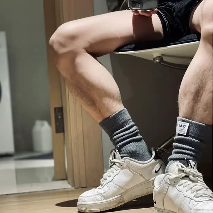 Chaussettes de dehors en Coton pour Homme