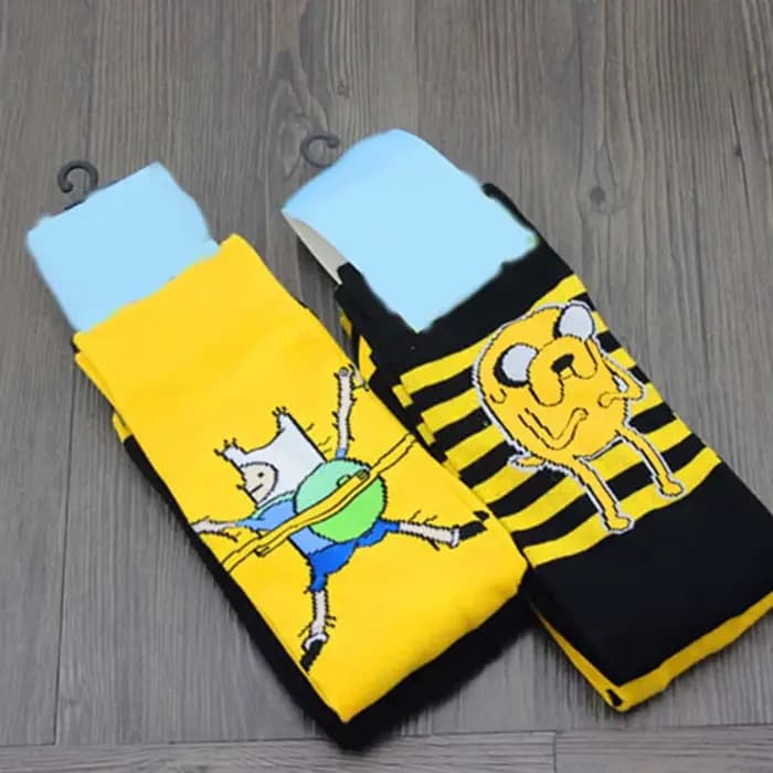 Chaussettes d'aventure de dessin animé mignon