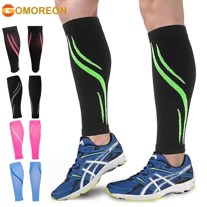 Manchons de compression pour mollets pour hommes et femmes (20-30 mmHg)