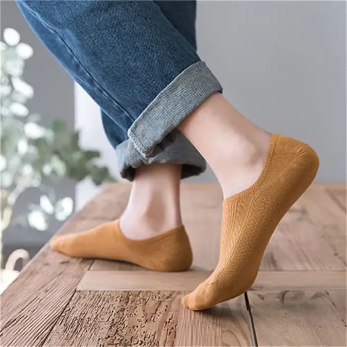 5 paires de chaussettes Tube en coton torsadées pour hommes