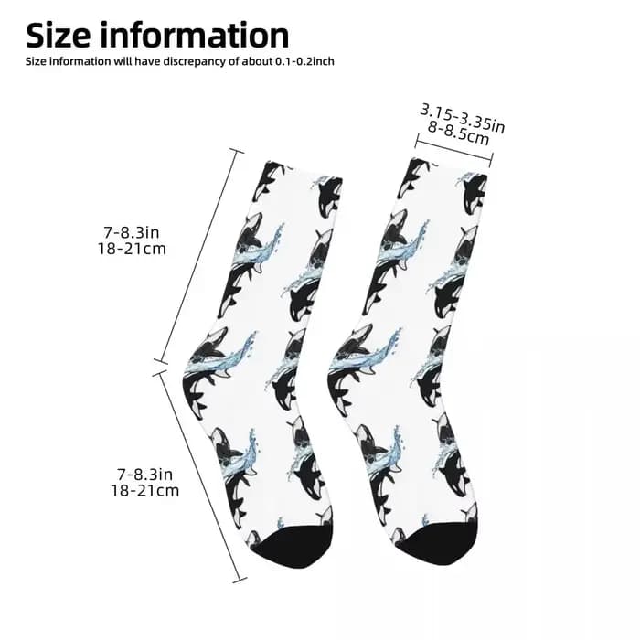 Chaussettes longues orques de mer DolDave