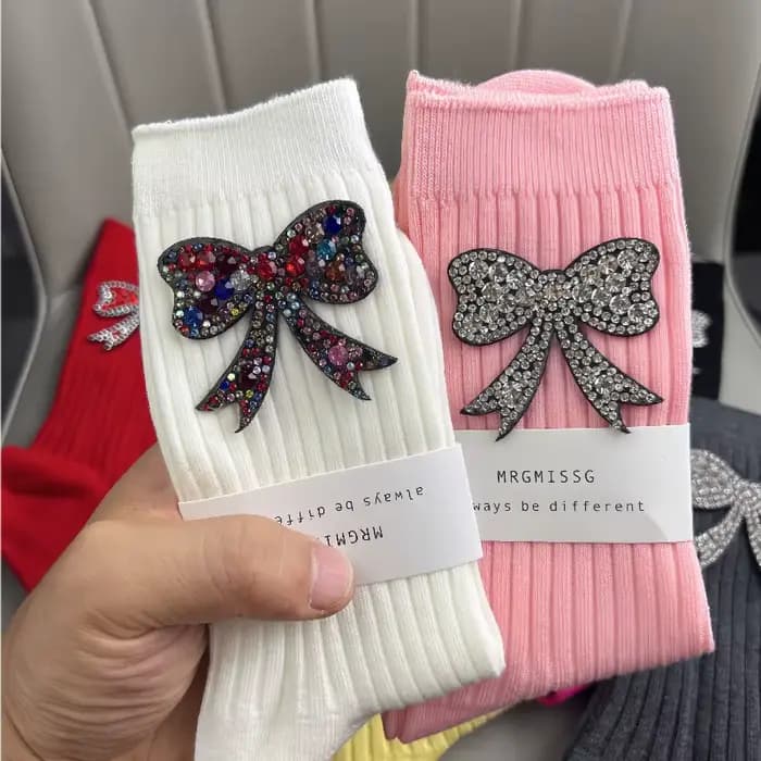 Chaussettes coréennes à la mode pour femmes