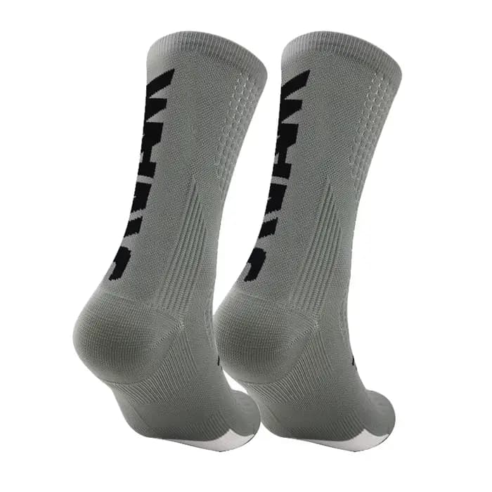 2 paires de chaussettes de sport respirantes pour hommes et femmes, chaussettes de compression pour le basket-ball, le football, chaussettes hautes jusqu'aux genoux, chaussettes de course