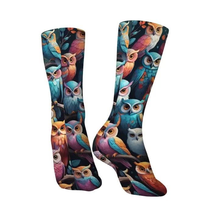 Chaussettes rétro Harajuku pour hommes