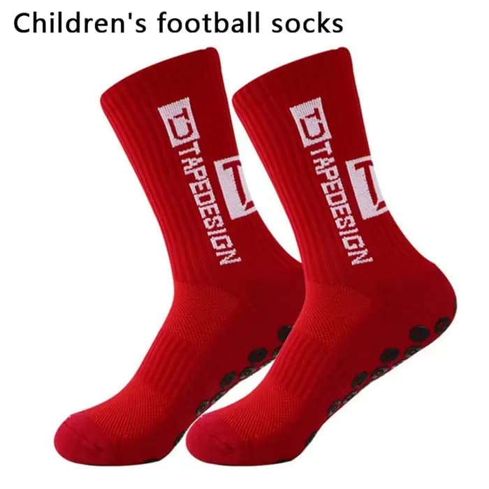 Chaussettes de football antidérapantes pour enfants - 1 paire