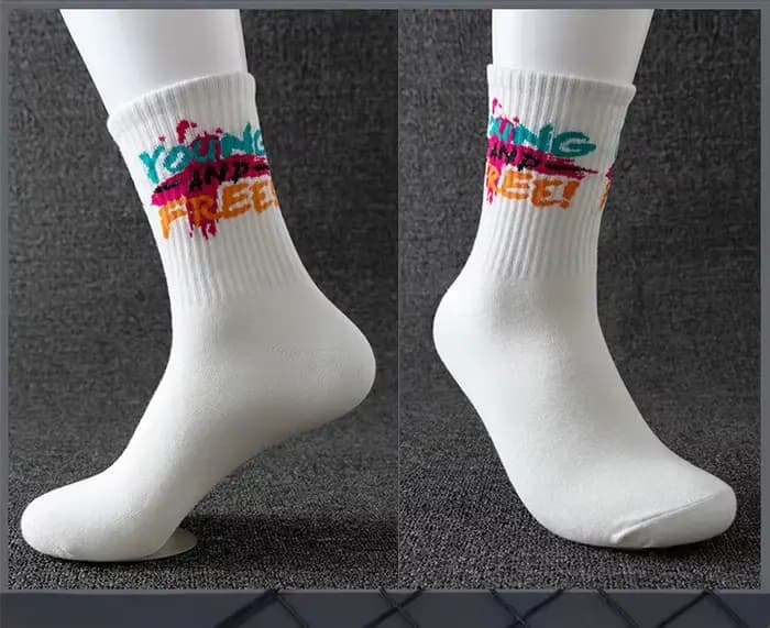 10 paires de chaussettes de sport à la mode pour Couple