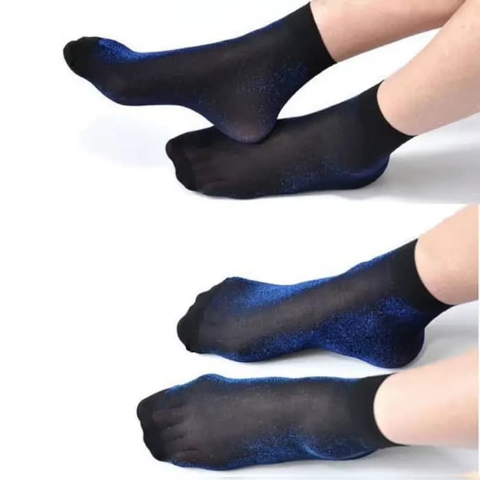 5 paires de chaussettes à paillettes pour femmes, chaussettes courtes en soie, brillantes, Harajuku, douces, amusantes, bonneterie élastique transparente