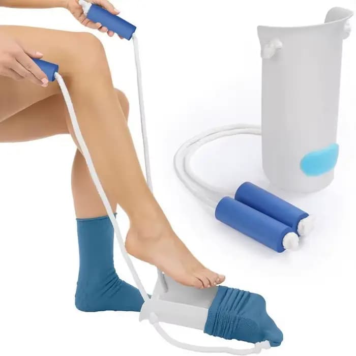 Chaussette/bas portables, aide à l'usure, chaussettes de Compression en forme de U, outil d'aide au chaussette marche/arrêt pour personnes âgées handicapées, usage quotidien