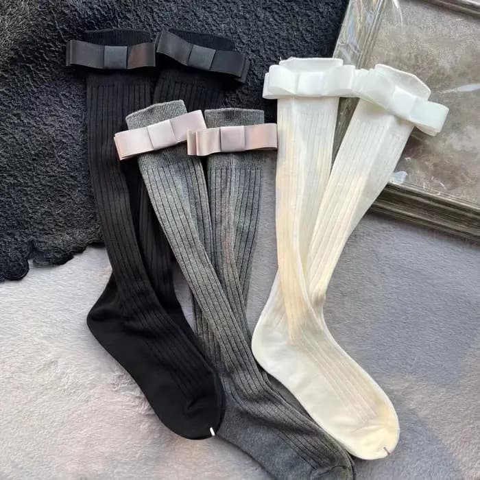 Chaussettes Hautes en Coton pour Femme