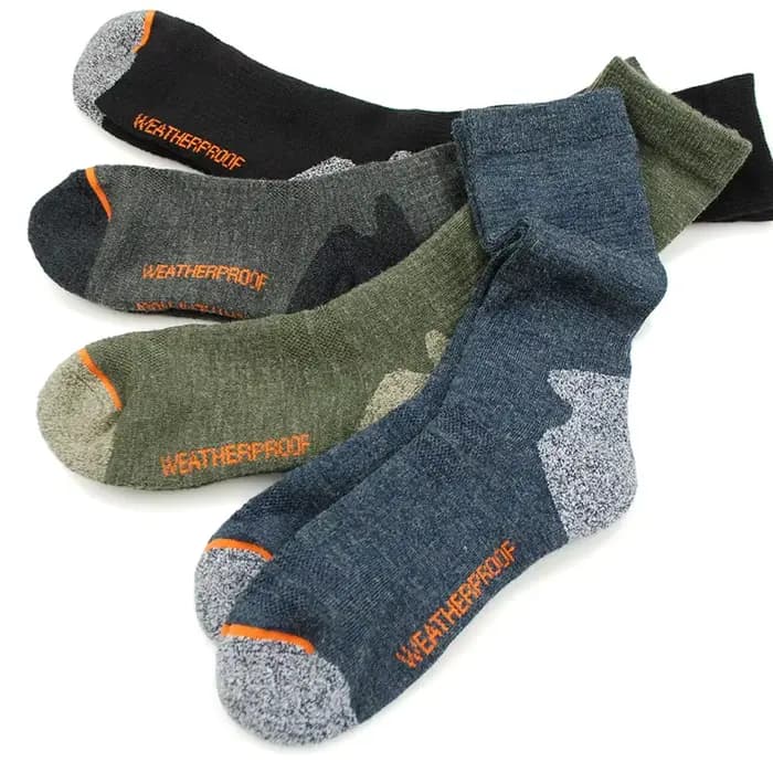 Chaussette polaire en laine mérinos pour hommes