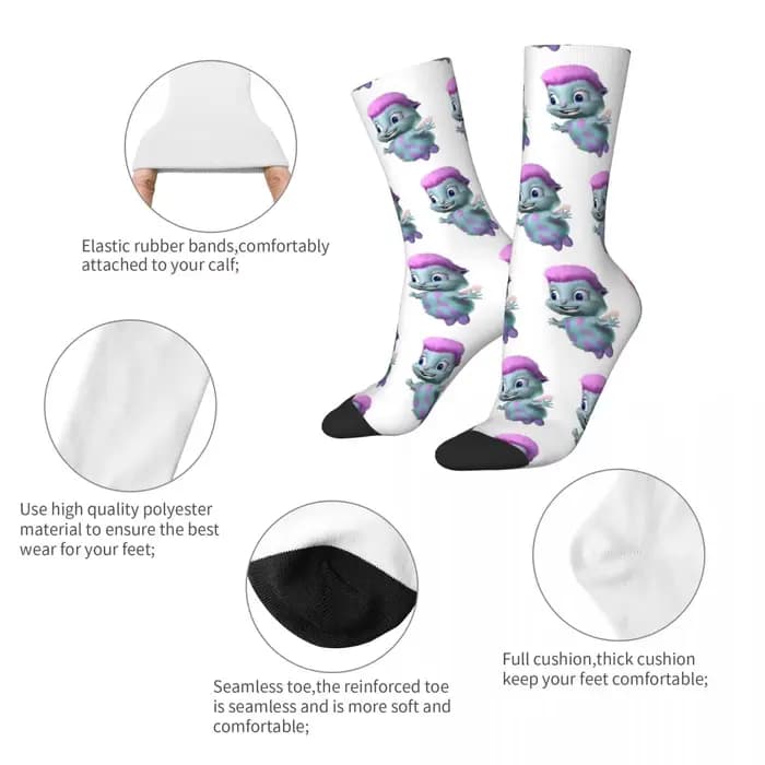 Bibble-Chaussettes de cyclisme confortables pour hommes