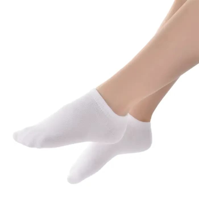Chaussettes bateau sans coutures en coton uni pour enfants (filles et garçons) de 1 à 16 ans – Collection Printemps/Automne