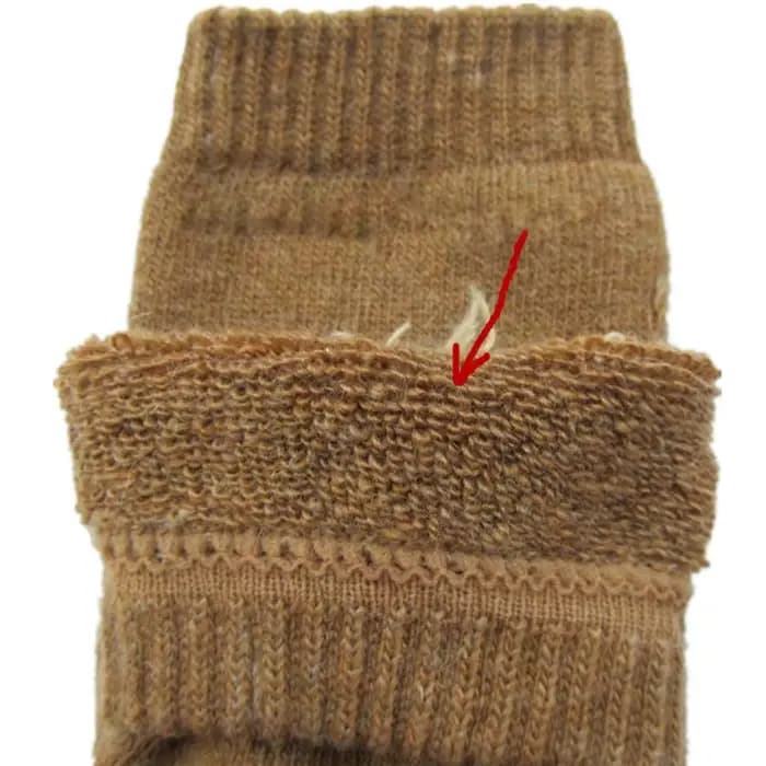 1 paire hiver épaissi chaud Terry Camel chaussettes pour hommes et femmes chameau du nord