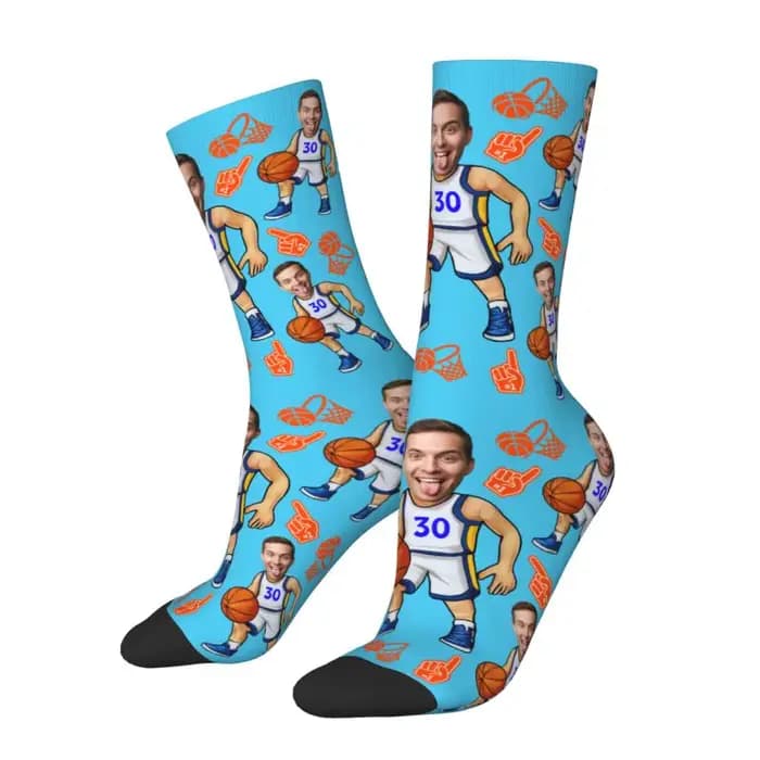 Chaussettes de basket-ball personnalisées pour hommes