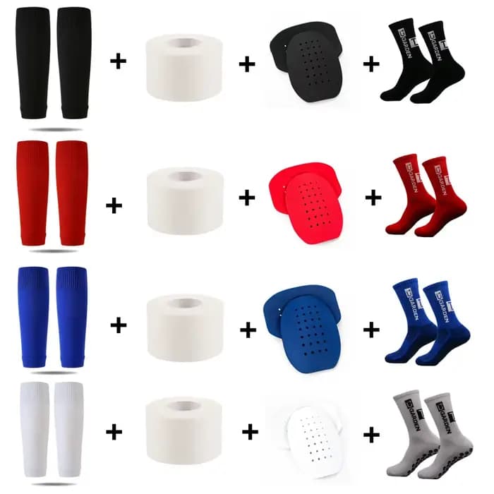 Ensemble de sport unisexe 4 pièces - Chaussettes de performance