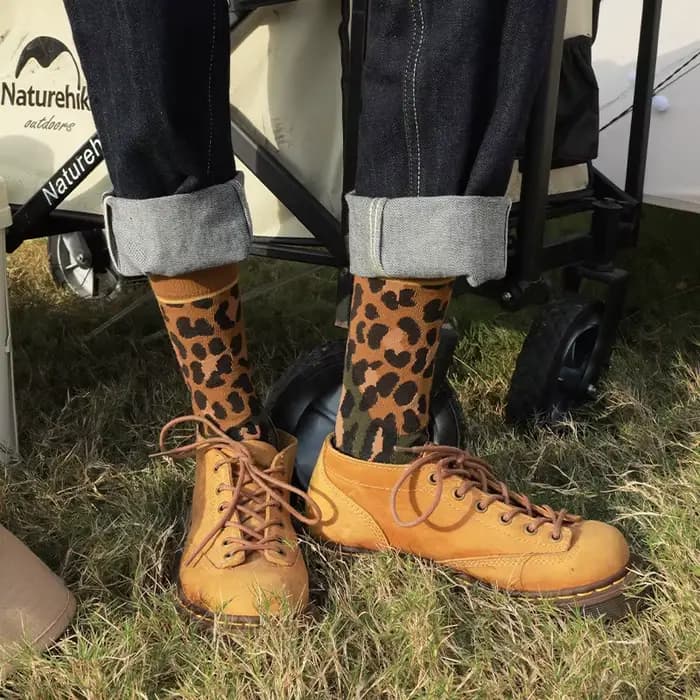 Chaussettes léopard pour femmes