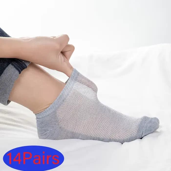 Chaussettes en maille respirante pour hommes
