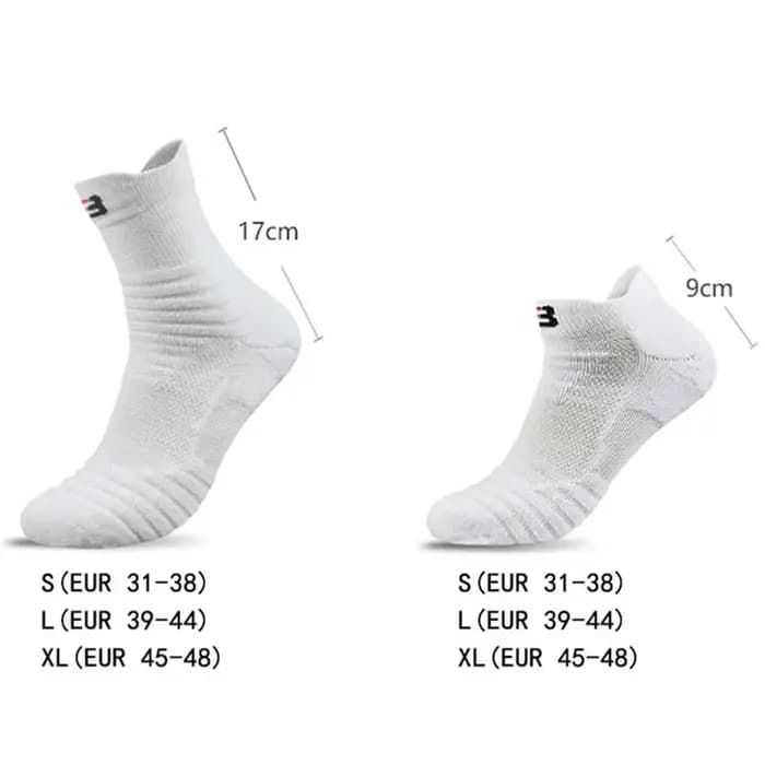 2 paires/hommes chaussettes extra grand Size45-48 pratique coton hommes sport professionnel course
