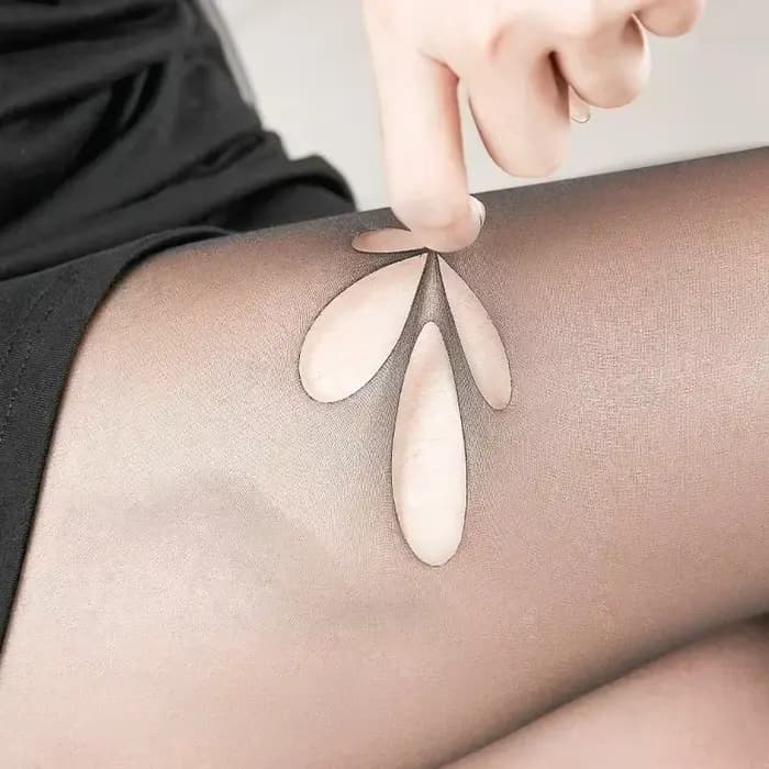 Collants couleur chair pour femmes
