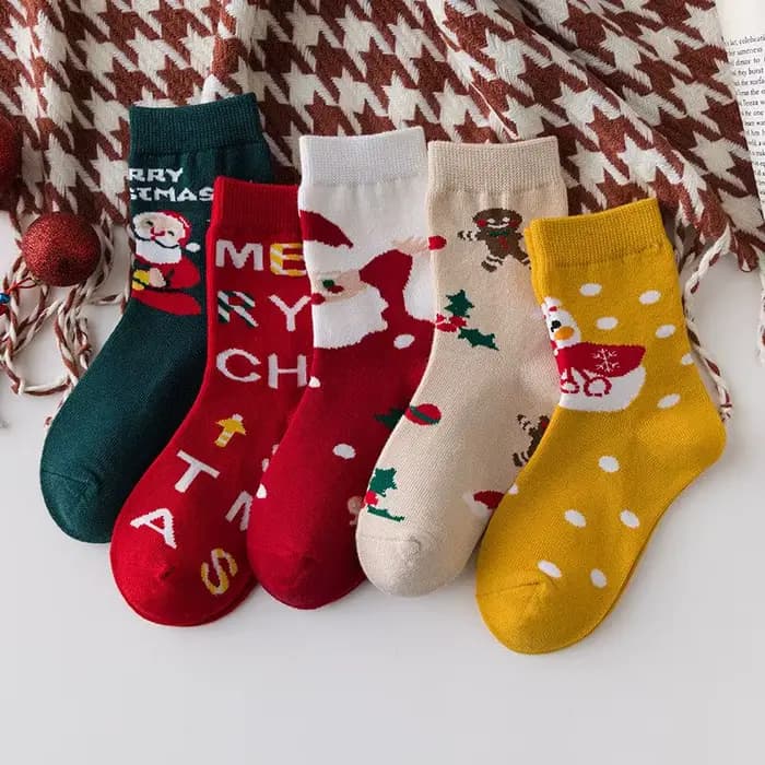 Chaussettes de Noël courtes pour enfants