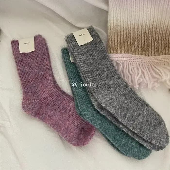 Chaussettes en laine pour femmes