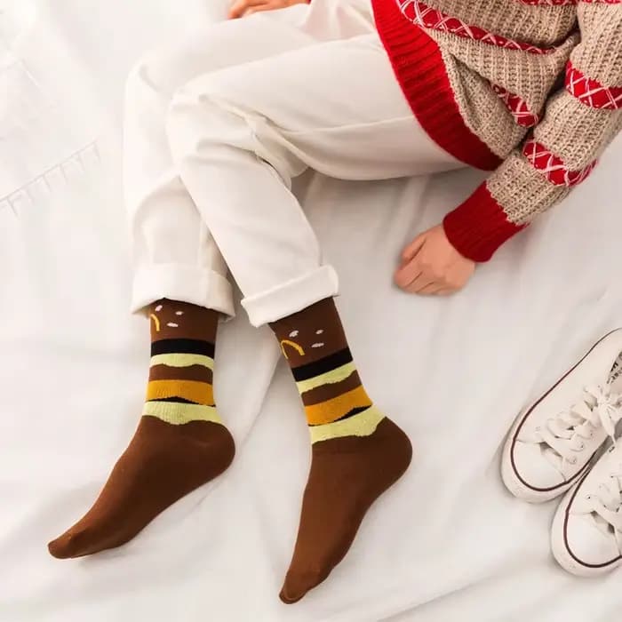 Chaussettes colorées pour femmes