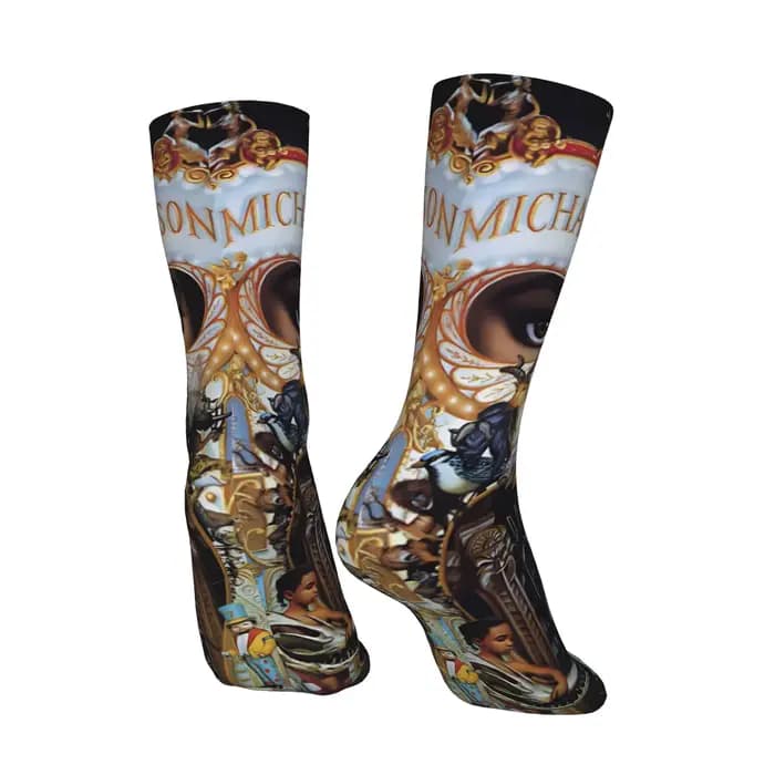 1 paire de chaussettes amusantes pour hommes