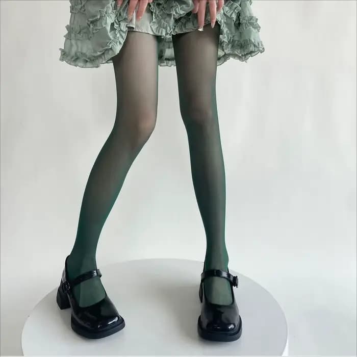 Collants colorés en velours pour femmes, Ultra-fins, peau de Nylon, cuisses hautes, Lingerie pour femmes, bonneterie, bas de corps