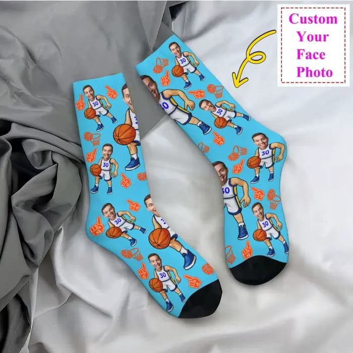 Chaussettes de basket-ball personnalisées pour hommes