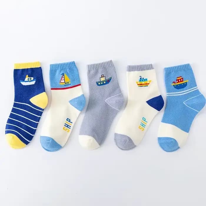 5 paires de chaussettes pour bébés enfants