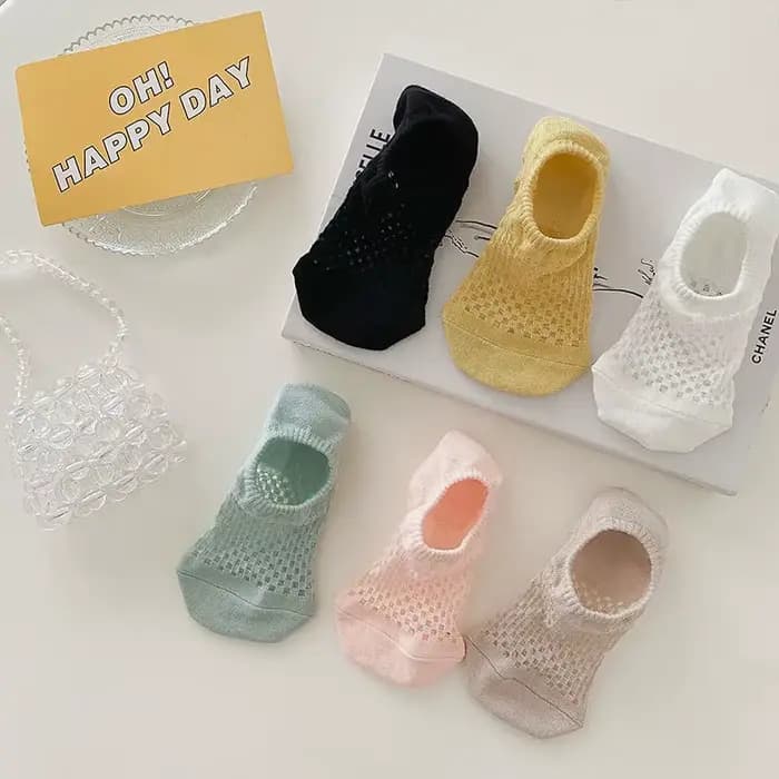Chaussettes perforées respirantes pour femmes