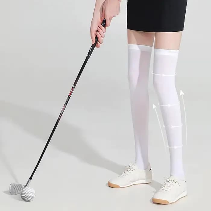Chaussettes de Golf en soie glacée pour femmes