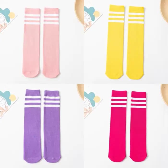 Chaussettes de football en coton pour enfants