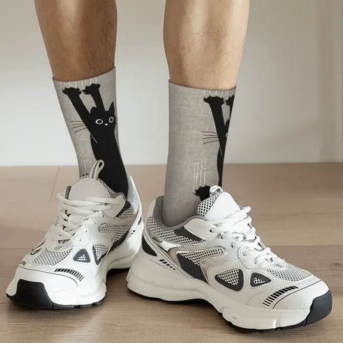 Chaussettes drôles et joyeuses pour hommes