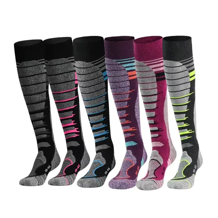 Chaussettes de Ski en laine mérinos
