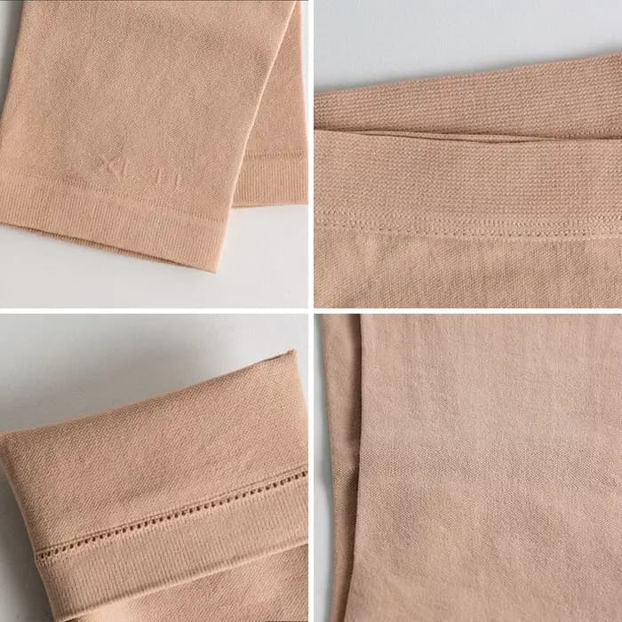 1 paire de chaussettes de compression S-7XL pour femmes et hommes, bas de compression pour la circulation, manches longues, compression des muscles du mollet 20-30 mmHg