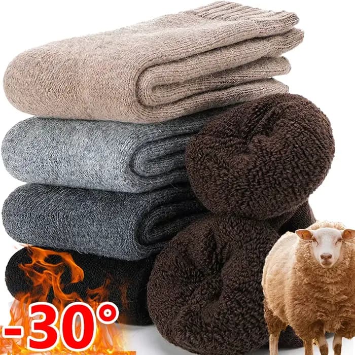 Chaussettes en laine mérinos pour homme