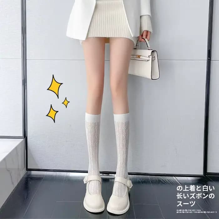 Chaussettes Lolita en dentelle Cosplay pour femmes