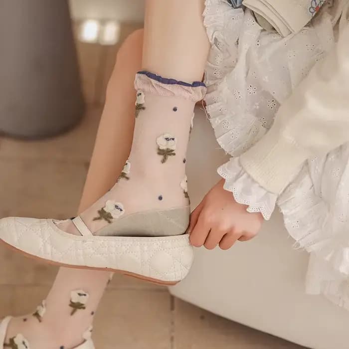 Chaussettes à la mode pour femmes