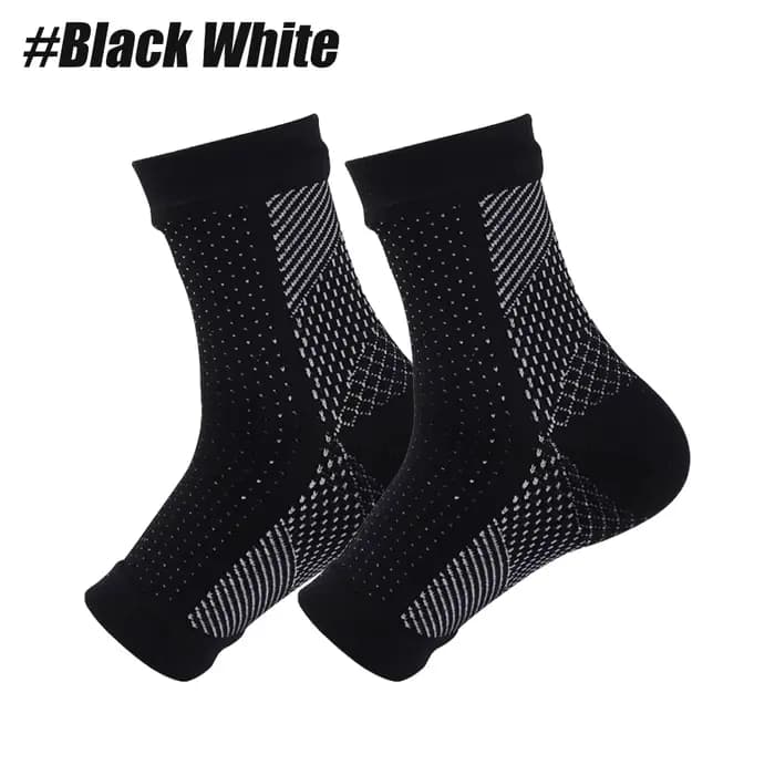 1 paire de chaussettes de Compression unisexes, attelle de soutien de la cheville, conception apaisante pour hommes et femmes, bas de Compression de jambes confortables